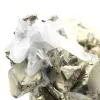 Large pyrite crystals with calcite - 7