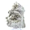 Pyrite on matrix with calcite and quartz - 1