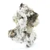 Pyrite on matrix with calcite and quartz - 2