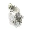 Pyrite on matrix with calcite and quartz - 3