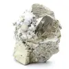Pyrite on matrix with calcite and quartz - 3