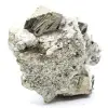 Pyrite on matrix with calcite and quartz - 4