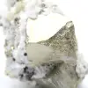 Pyrite on matrix with calcite and quartz - 7