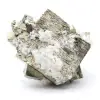 Pyrite with quartz crystals and sphalerite - 1