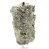 Peruvian crystallized pyrite on base - 4