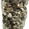 Peruvian crystallized pyrite on base - 6