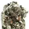 Peruvian crystallized pyrite on base - 7