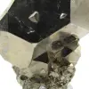 Peru pyrite crystals on base - 6
