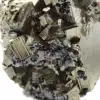 Crystallized pyrite on base - 6