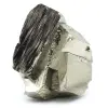 Natural pyrite large cubic crystals - 0