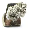 Peru pyrite crystals with quartz - 0