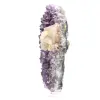 Calcite on Amethyst - 6