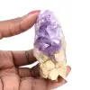 Amethyst and calcite - 0