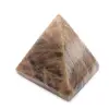 Microcline stone pyramid from Madagascar - 0