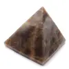 Microcline stone pyramid from Madagascar - 4
