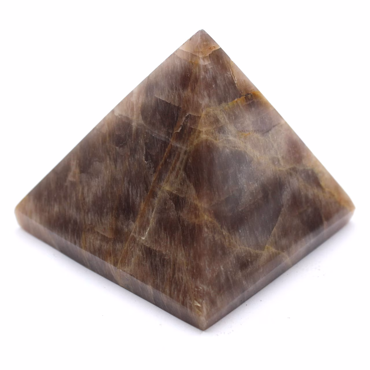 Microcline stone pyramid from Madagascar