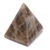 Black microcline pyramid - 0