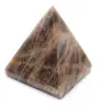 Black microcline pyramid - 2