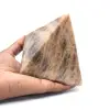 Microcline stone pyramid from Madagascar - 1