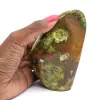 Polished Green Opal Stone from Madagascar - 0