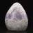 Polished amethyst stone from Madagascar