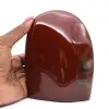 Polished red jasper stone from Madagascar - 0