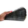 Rock one face polished in Labradorite - 0
