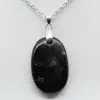 Black tourmaline pendant - 1
