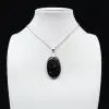 Black tourmaline pendant - 2