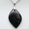 Black tourmaline pendant - 1