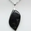 Black tourmaline pendant - 1
