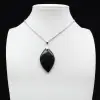 Black tourmaline pendant - 2
