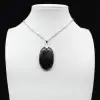 Black tourmaline pendant - 2