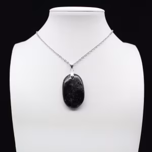 Black tourmaline pendant