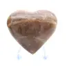 Black Microcline Heart - 1
