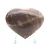 Microcline Moonstone Heart - 1