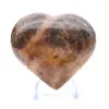 Black Microcline Heart - 0