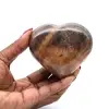 Black Microcline Heart - 2