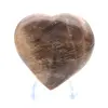 Madagascar Microcline Stone Heart - 0