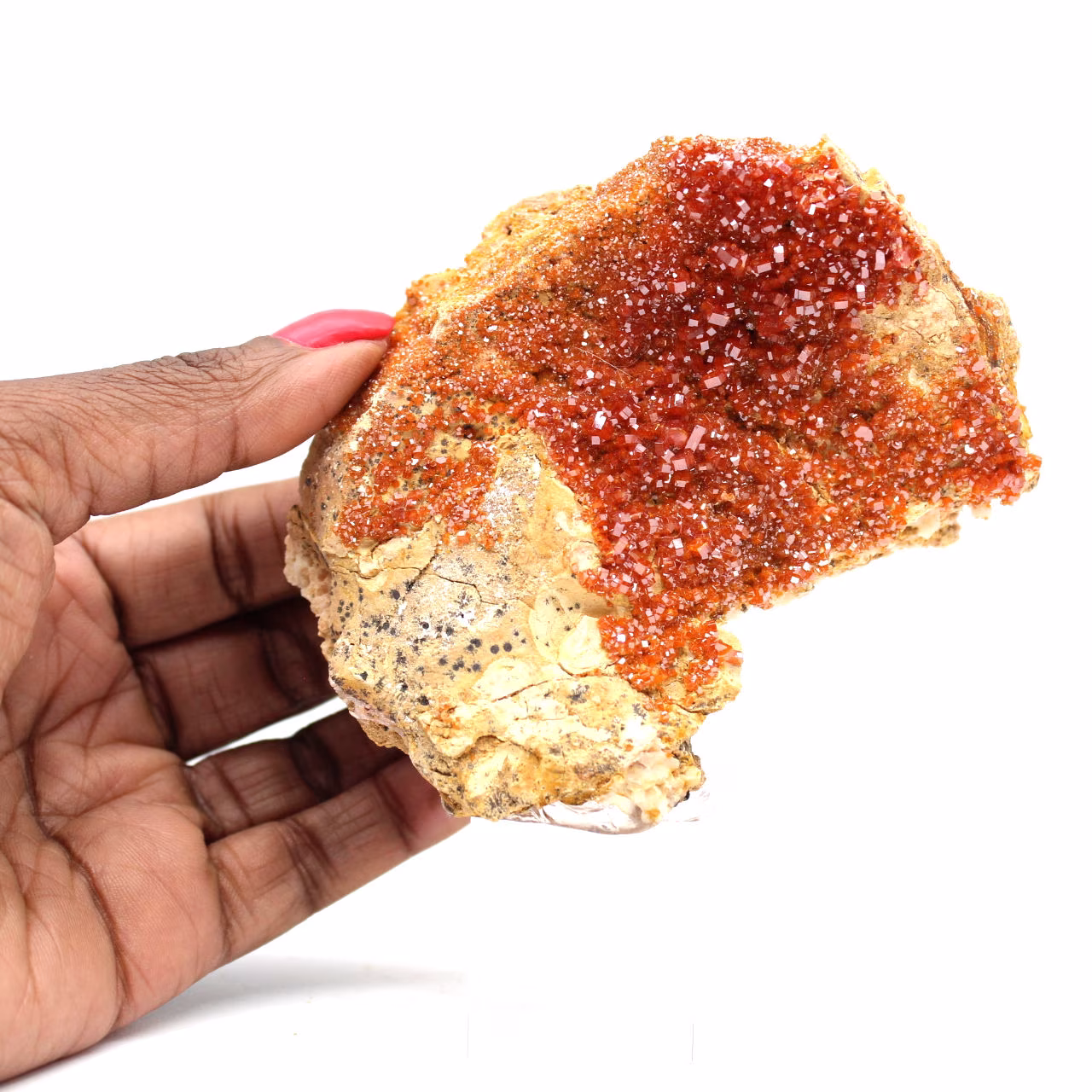 Crystallized Vanadinite