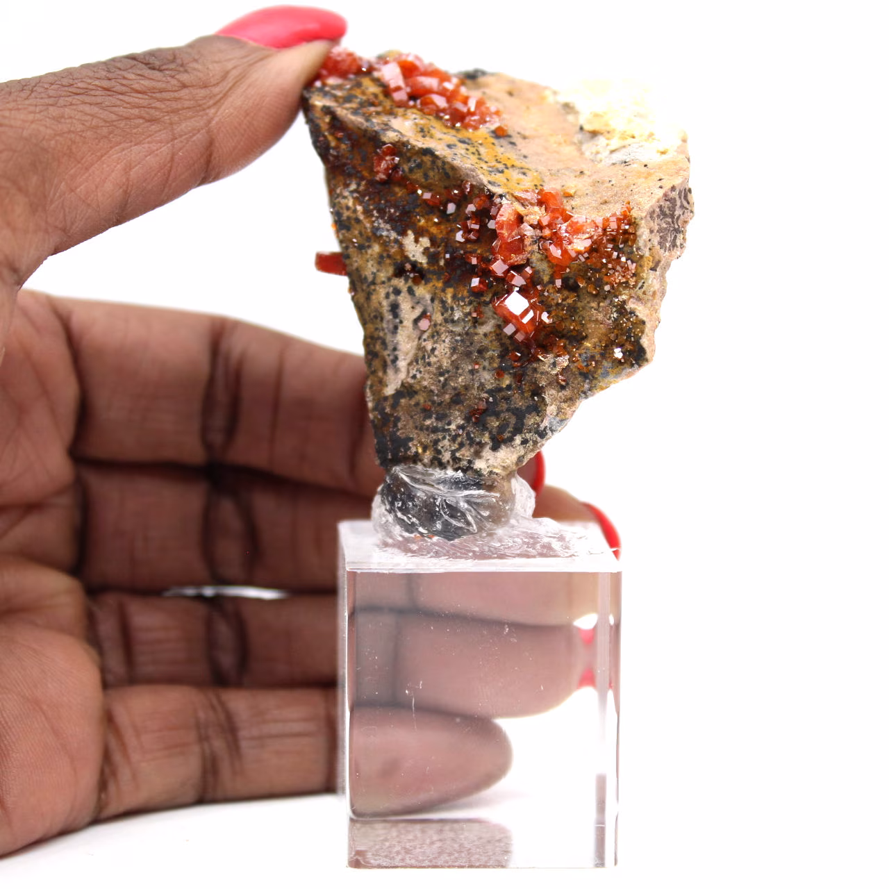 Vanadinite Stone Crystals