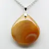 Carnelian drop pendant - 2