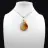 Carnelian drop pendant