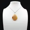 Carnelian drop pendant - 1