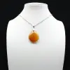 Carnelian drop pendant - 0