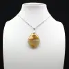 Carnelian drop pendant - 1