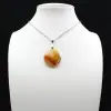 Carnelian drop pendant - 0