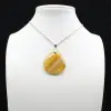Carnelian drop pendant - 1