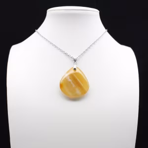 Carnelian drop pendant