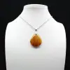 Carnelian drop pendant - 0
